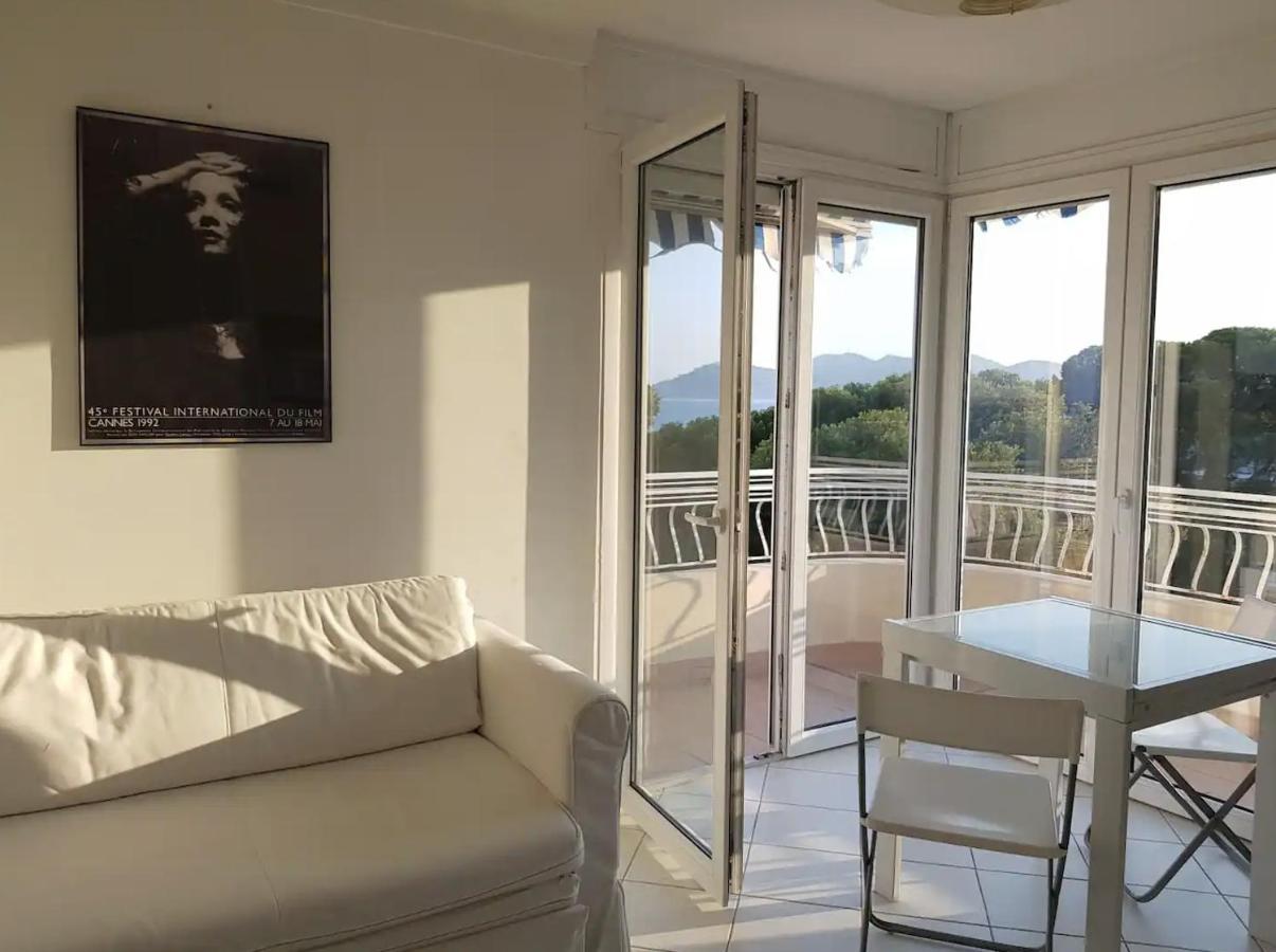 C060-Bel Appartement Avec Vue Mer - Picaud Cannes Kültér fotó