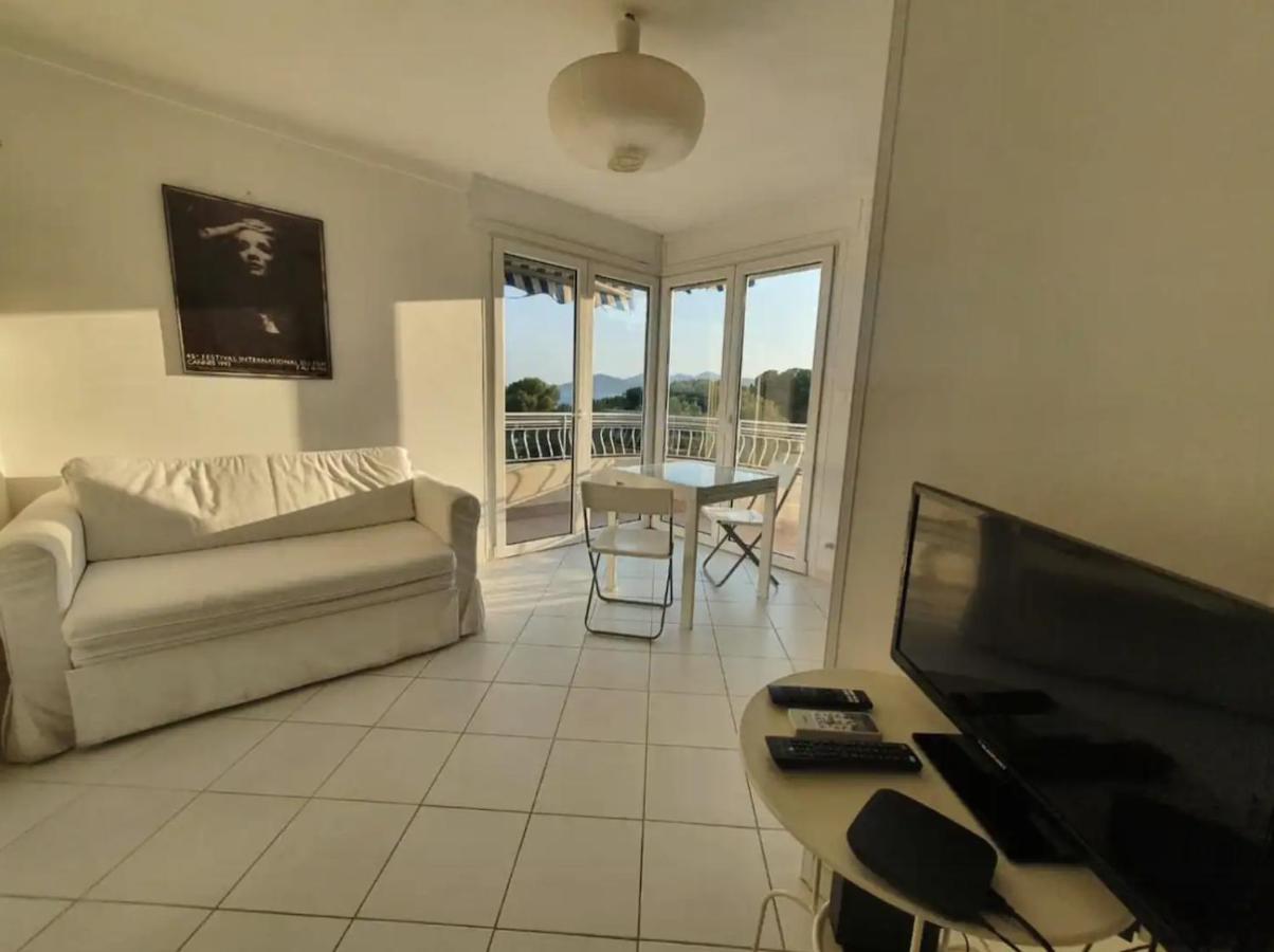 C060-Bel Appartement Avec Vue Mer - Picaud Cannes Kültér fotó
